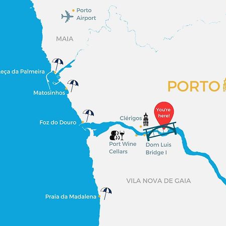 Santa Catarina Charming Loft Apartman Porto Kültér fotó